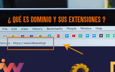 ¿ Qué es dominio de una página web y sus extensiones ?