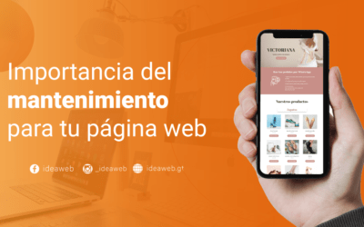 Importancia del mantenimiento para tu página web