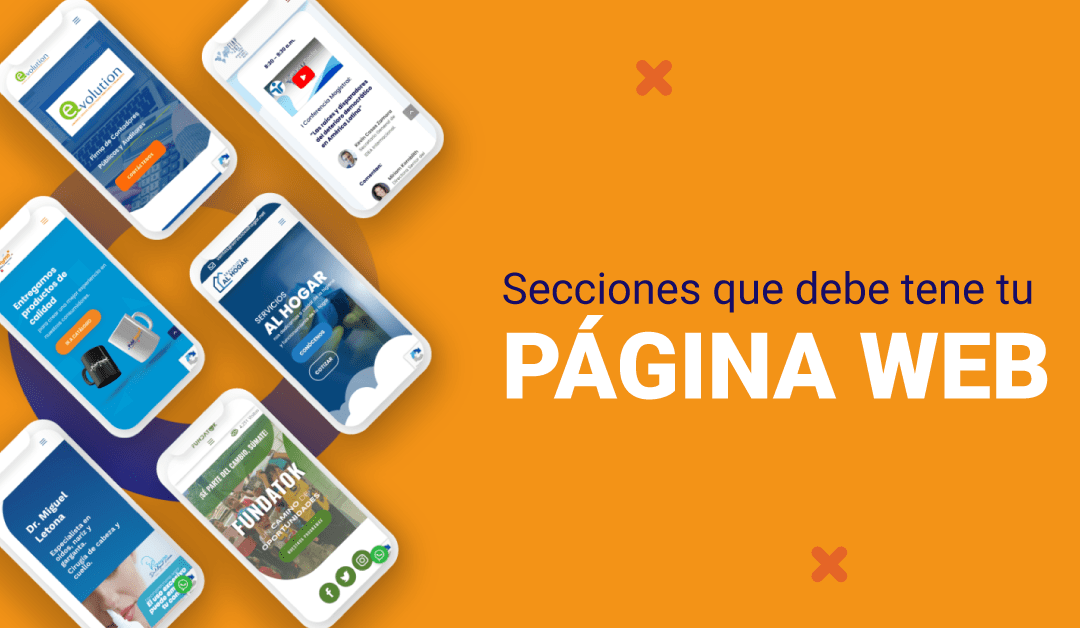 ¿Qué contenido puede tener mi página web?